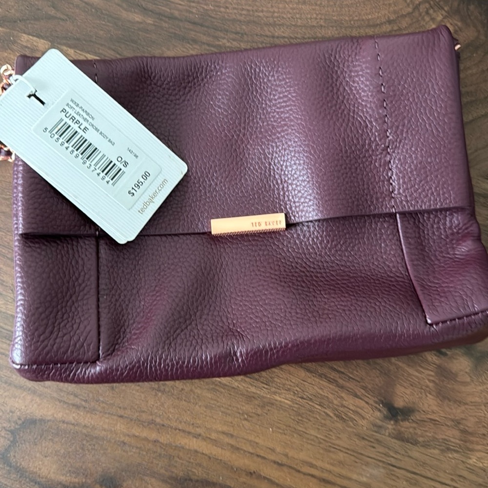NWT Ted baker leather crossbody